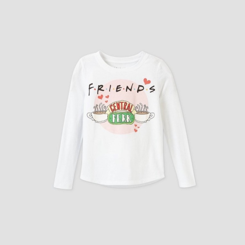 Friends Central Perk Long Sleeve Graphic T-Shirt